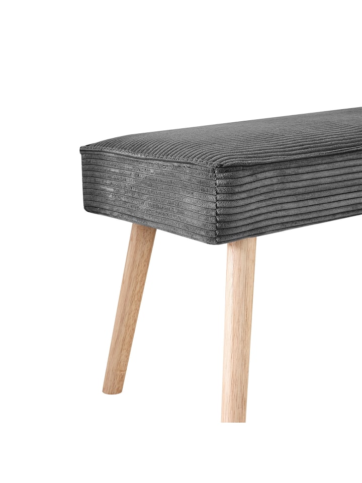 B&D Home Sitzbank EMIL in Anthrazit günstig kaufen