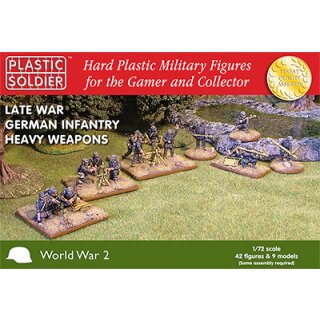1:72 German Heavy Weapons Late War (42 Figures)