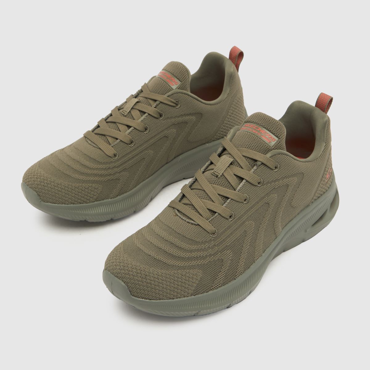 Tenisky SKECHERS Bobs Unity Cool Optic v khaki barvě