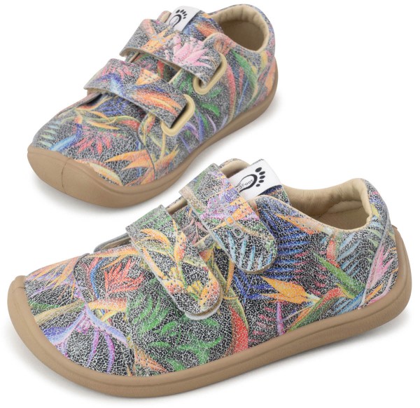 bar3foot Elf ~ Walker Leder Sneaker ~ Flora