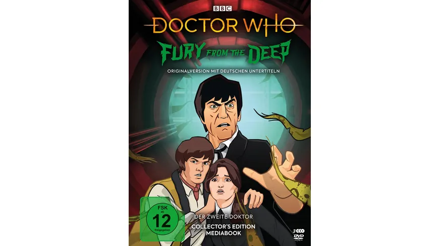 Doctor Who: Der Zweite Doktor - Fury From the Deep (Originalversion mit deutschen Untertiteln) LTD.  [3 DVDs]