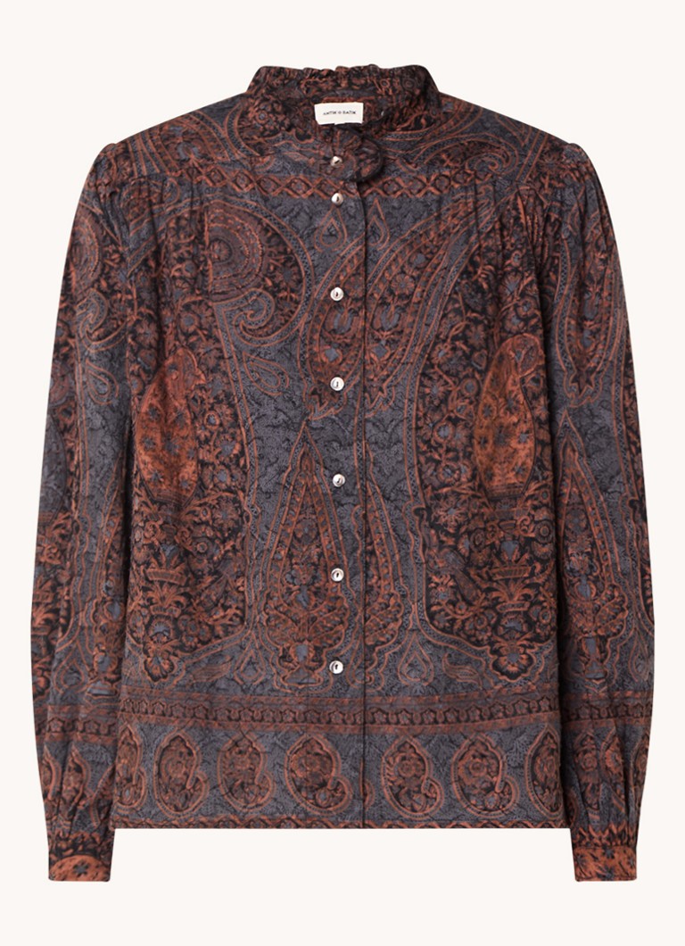 Antik Batik Tajaro blouse with paisley design
