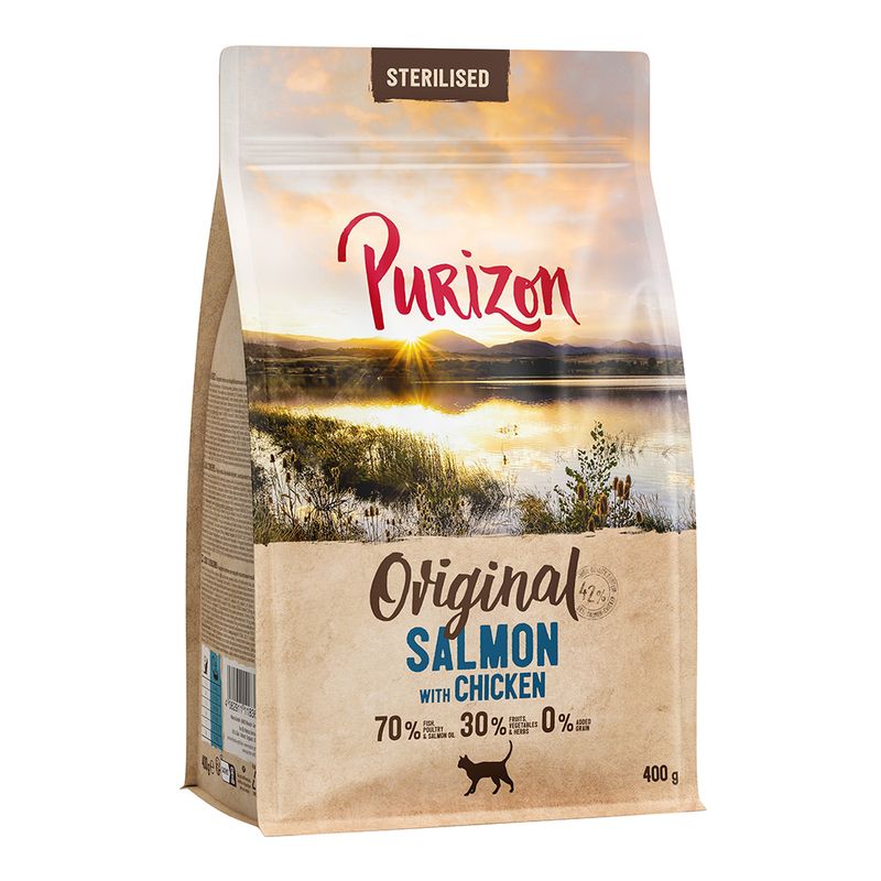 Purizon Sterilised Adult Lachs mit Huhn - getreidefrei | bitiba %