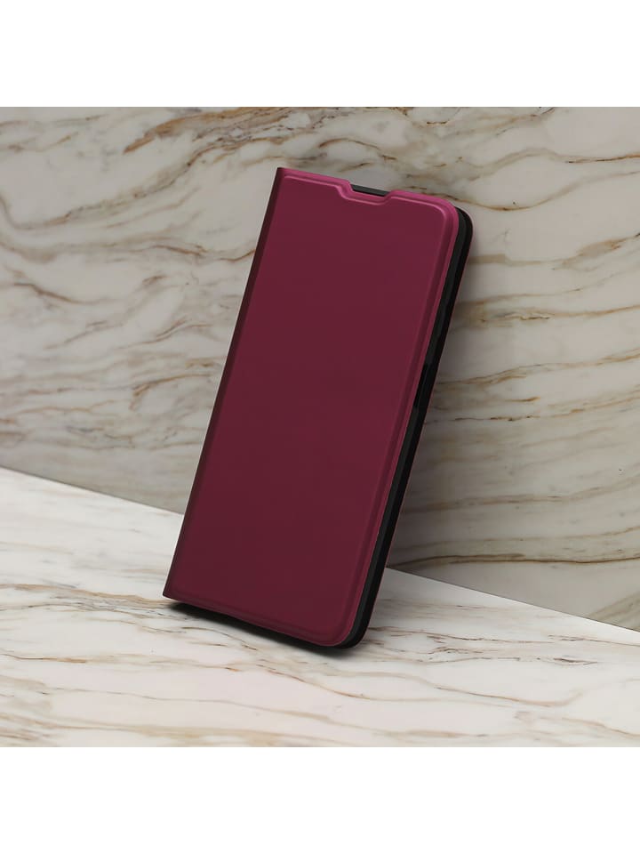 COFI 1453 Smart Soft Case Schutzhülle  Magnetverschluss und elegantem in Rot günstig kaufen S