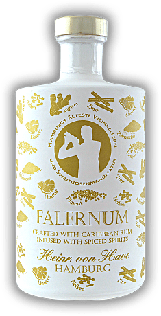 Falernum Heinrich von Have Falernum Heinrich von Have Hochwertige Qualität und perfekt zum Mixen. 0,5	 Liter - Vol 17%