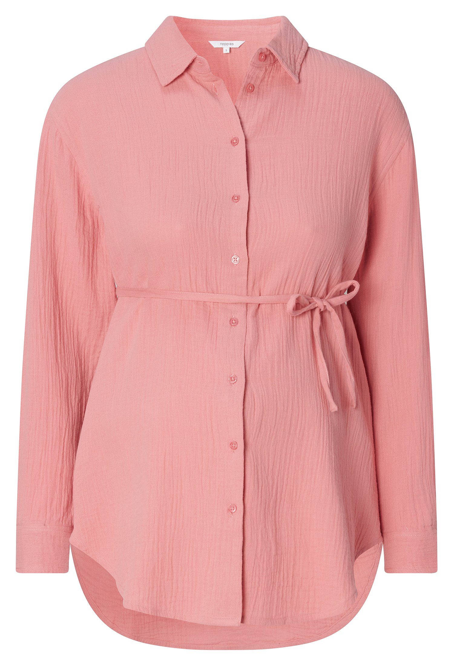Noppies Umstandsbluse Noppies Bluse Arles nursing blouse long slee (1-tlg)