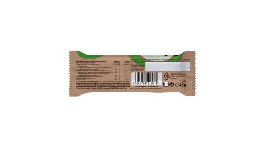 WEIDER Joe's Protein Core Bar Hazelnut Nougat 45 g