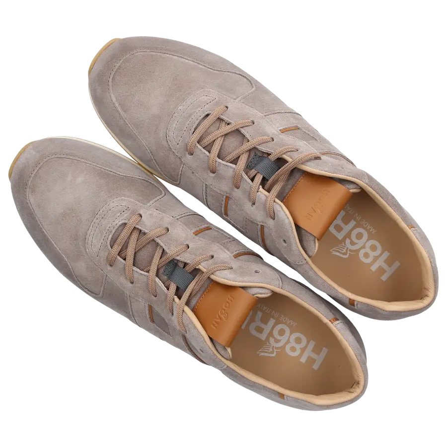 Hogan - Sneaker low H383 Veloursleder - grau