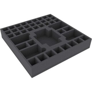 Feldherr 50mm Schaumstoffeinlage für Zombicide Staffel 3 Rue Morgue