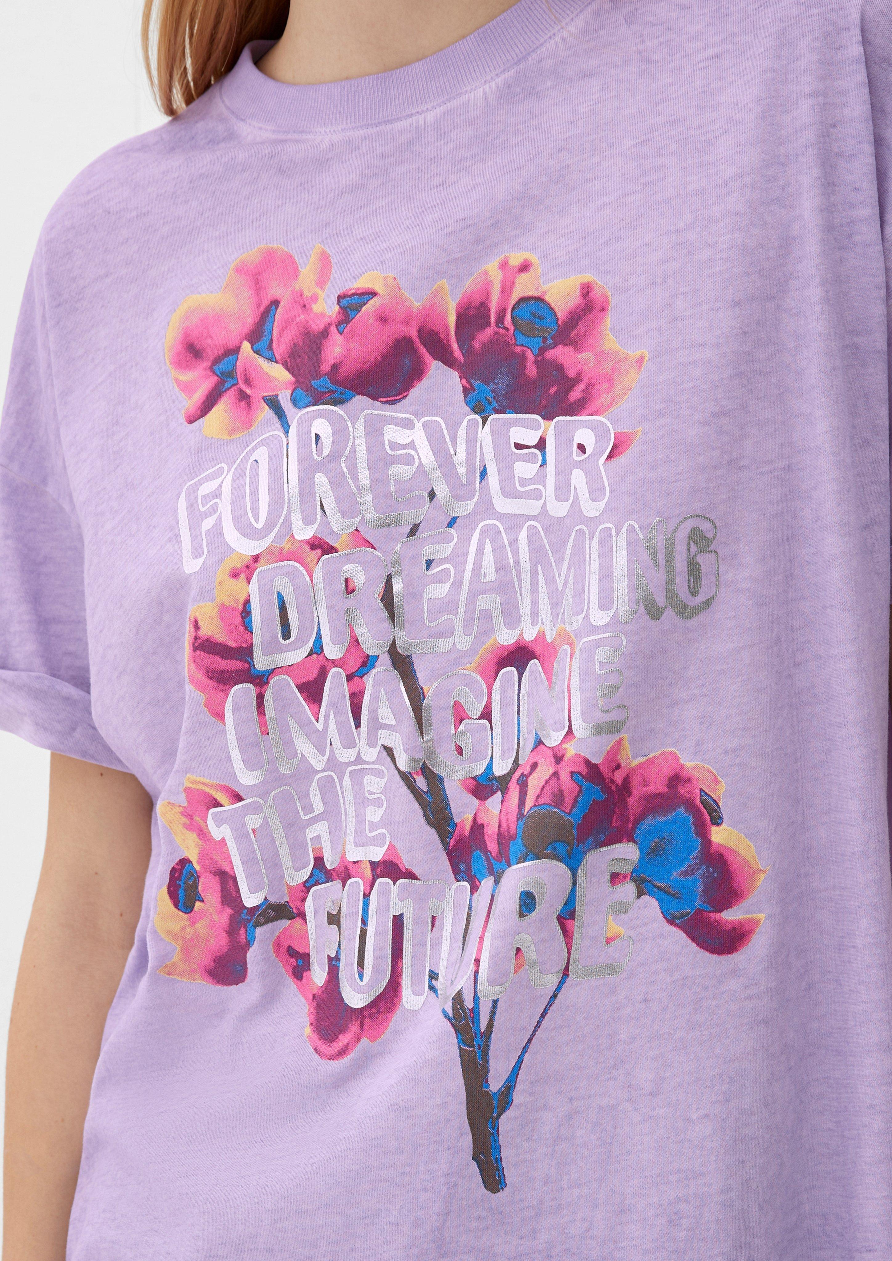 T-Shirt mit Frontprint  2127938-47D0