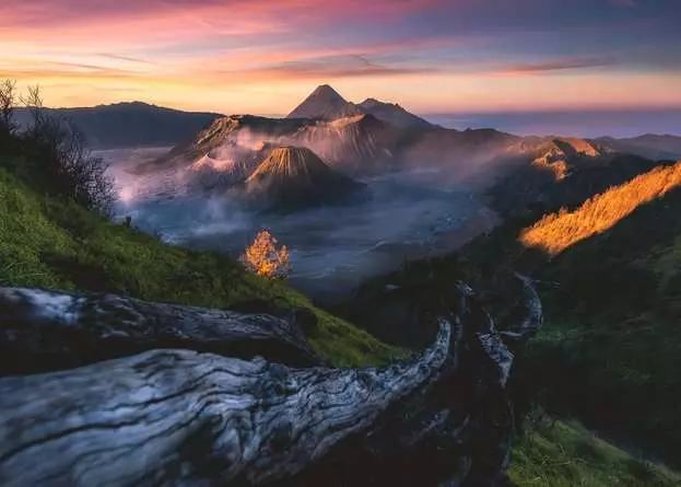 Puzzle 1000 Teile - Stratovulkan Bromo, Indonesien​