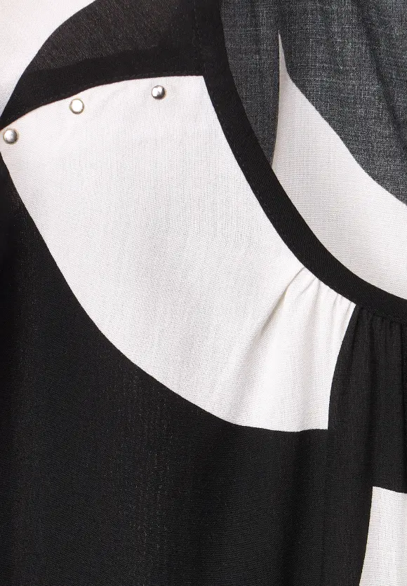 Street One Blusenshirt mit Nietendeko