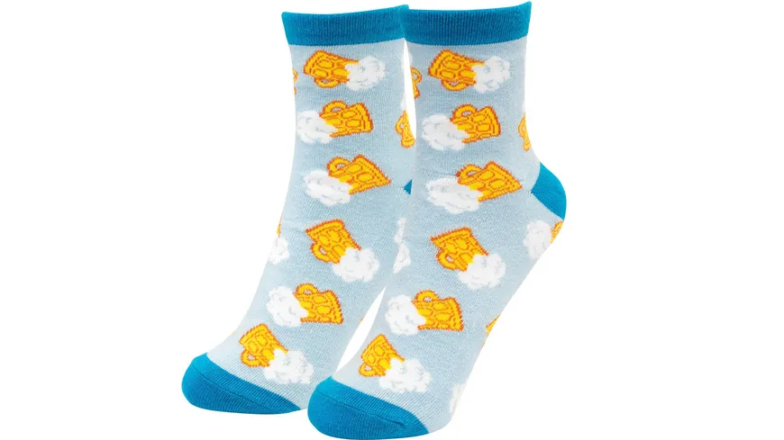 GRUSS & CO Zaubersocken »Happy BEERDAY« blau