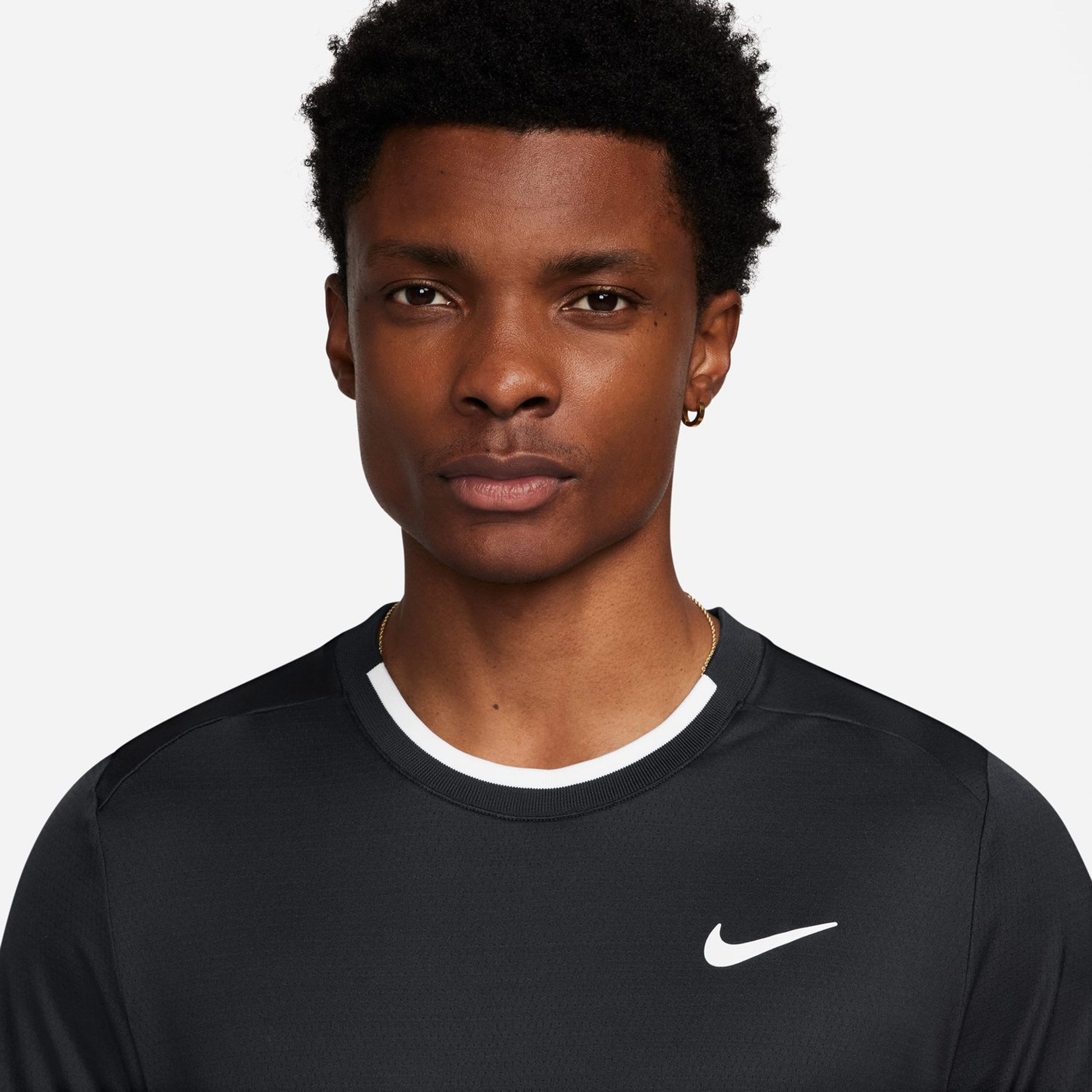 Court Dri-Fit Advantage T-Shirt Herren - Schwarz