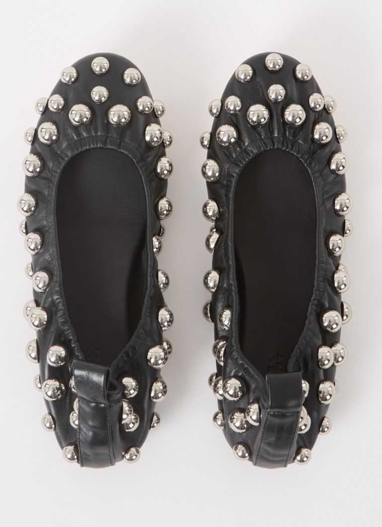Isabel Marant Lambskin Ballerina with studs