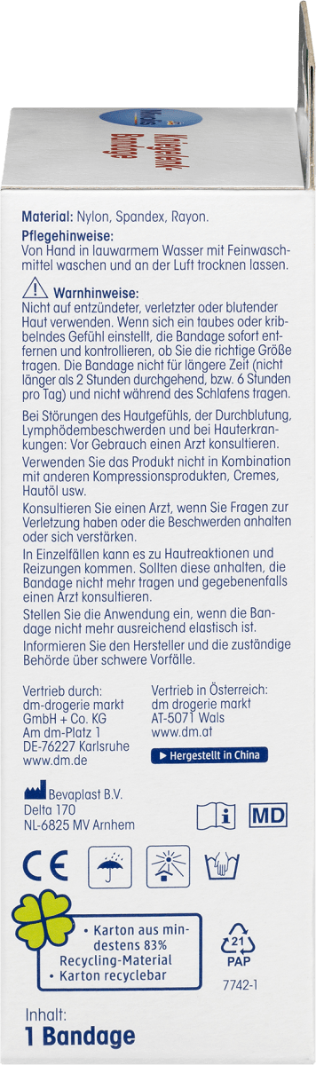 Kniegelenk-Bandage S, 1 St