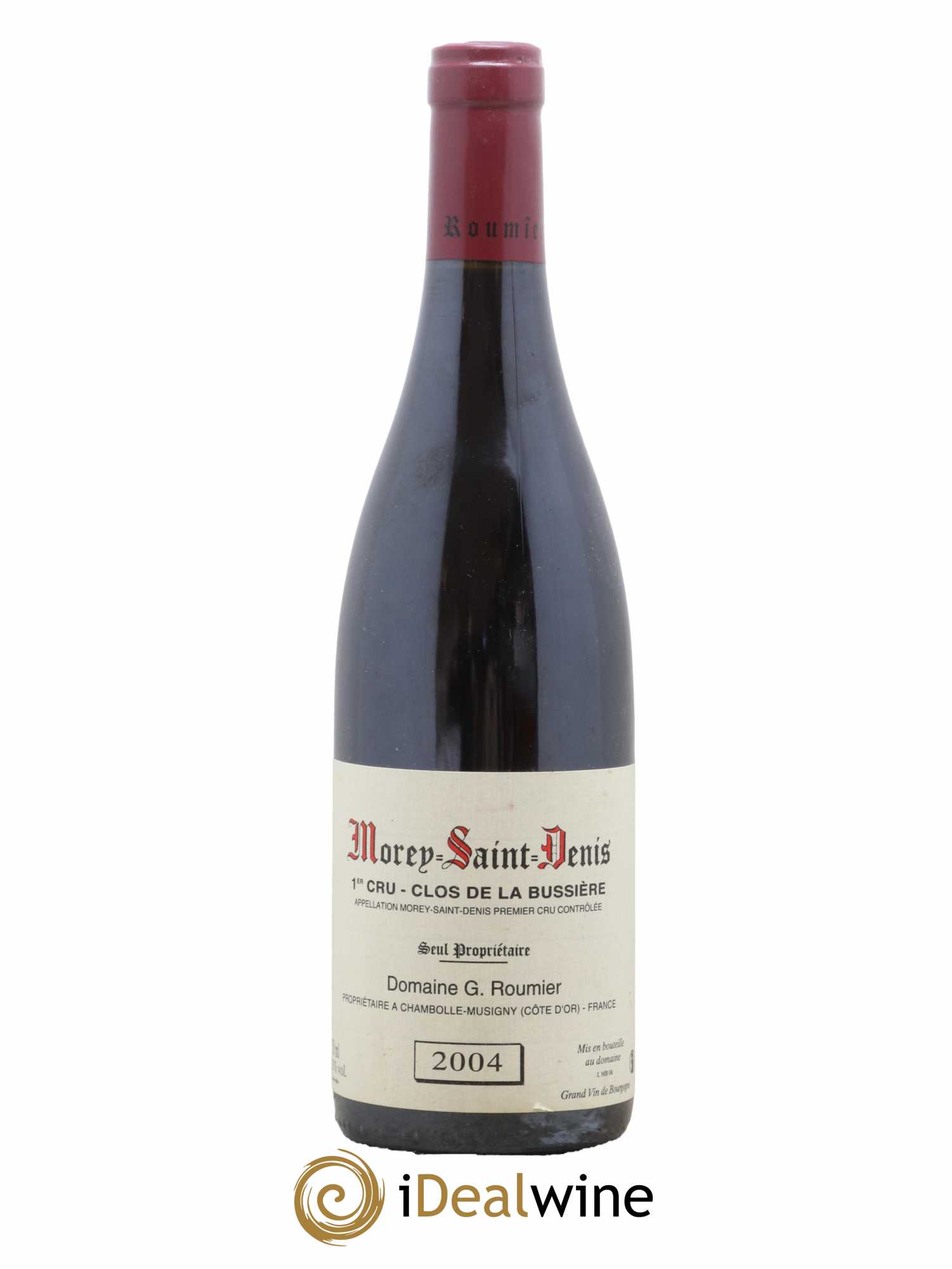 Morey Saint-Denis 1er Cru Clos de la Bussière Georges Roumier (Domaine)  2004 - Lot de 1 Bouteille