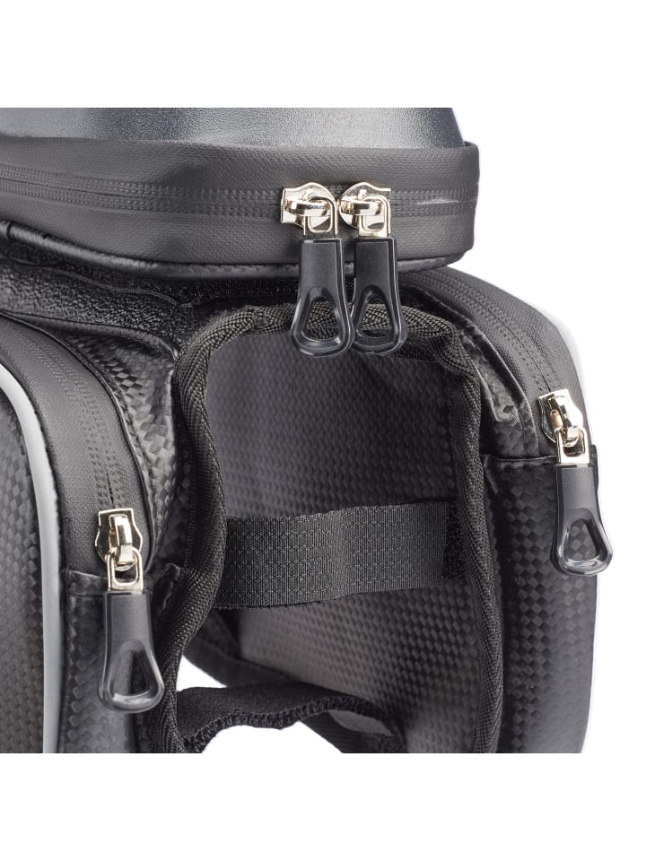 relaxdays Fahrrad Rahmentasche in Schwarz günstig kaufen onesize
