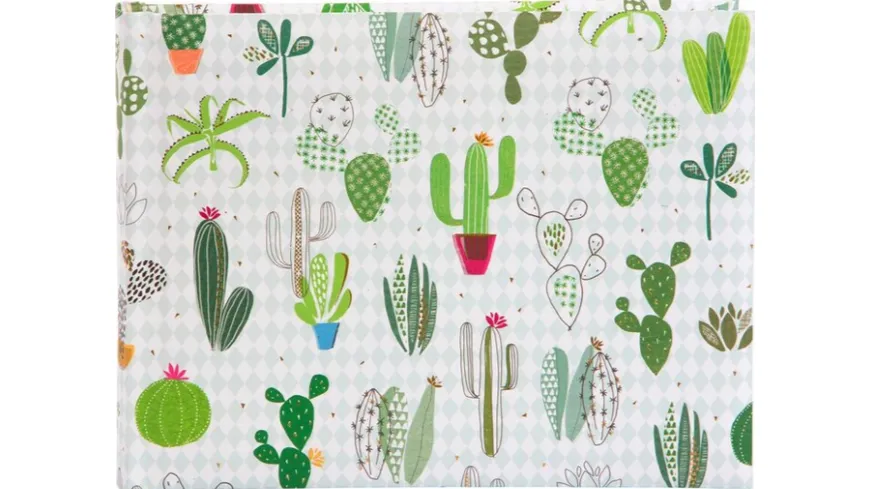 goldbuch Fotoalbum Cactus Collection 22 x 16cm 36 Seiten weiss