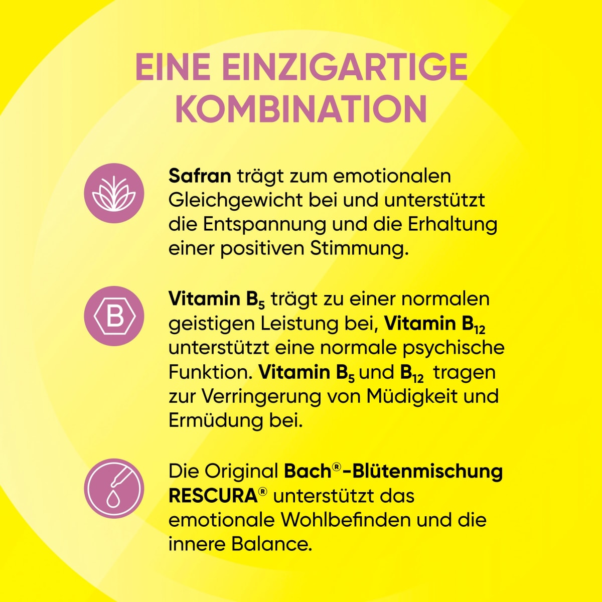 Balance & Positivität Bachblüten Kapseln, 30 St