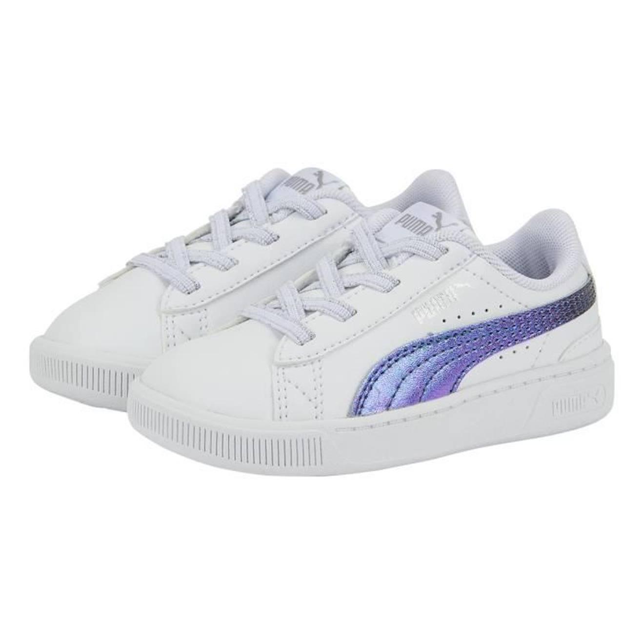 Basket Cuir Enfant Puma Vikky Bioluminescence ACInf blanc