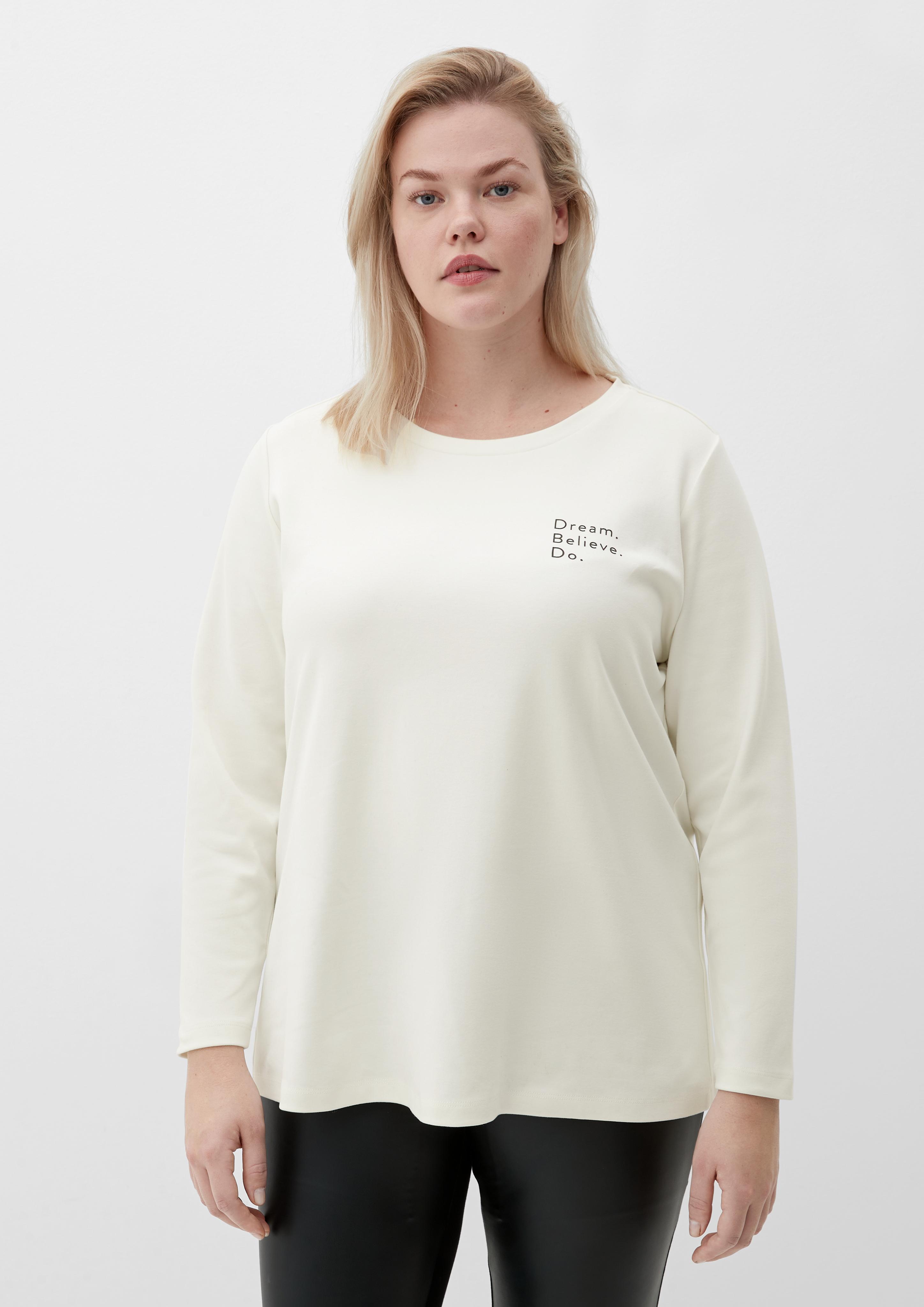Longsleeve aus Baumwollstretch  2125538-02D0