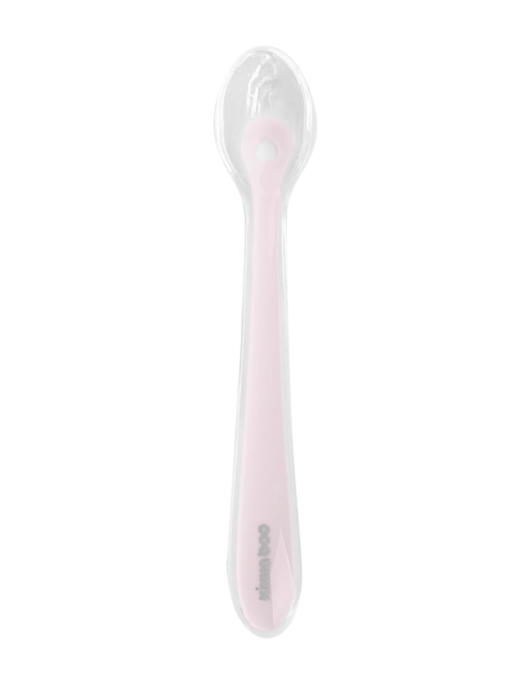 Kikkaboo Baby Silikonlöffel mit Etui in rosa günstig kaufen onesize