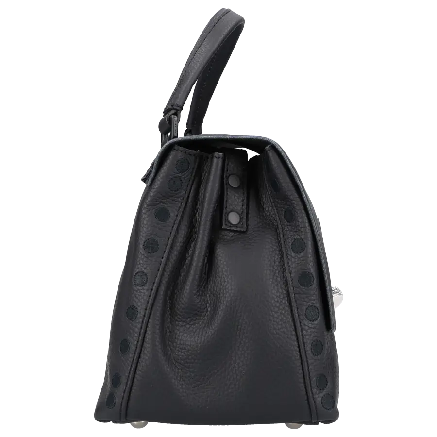 Zanellato - Handtasche POSTINA S Kalbsleder - schwarz