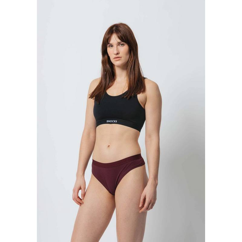 Snocks Slips mit Gummibund aus Bio-Baumwolle Unterhose Damen