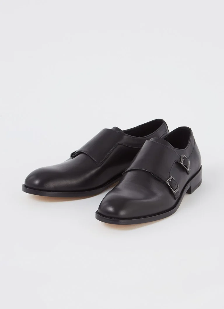 Pantofi HUGO BOSS din piele moale cu cataramă