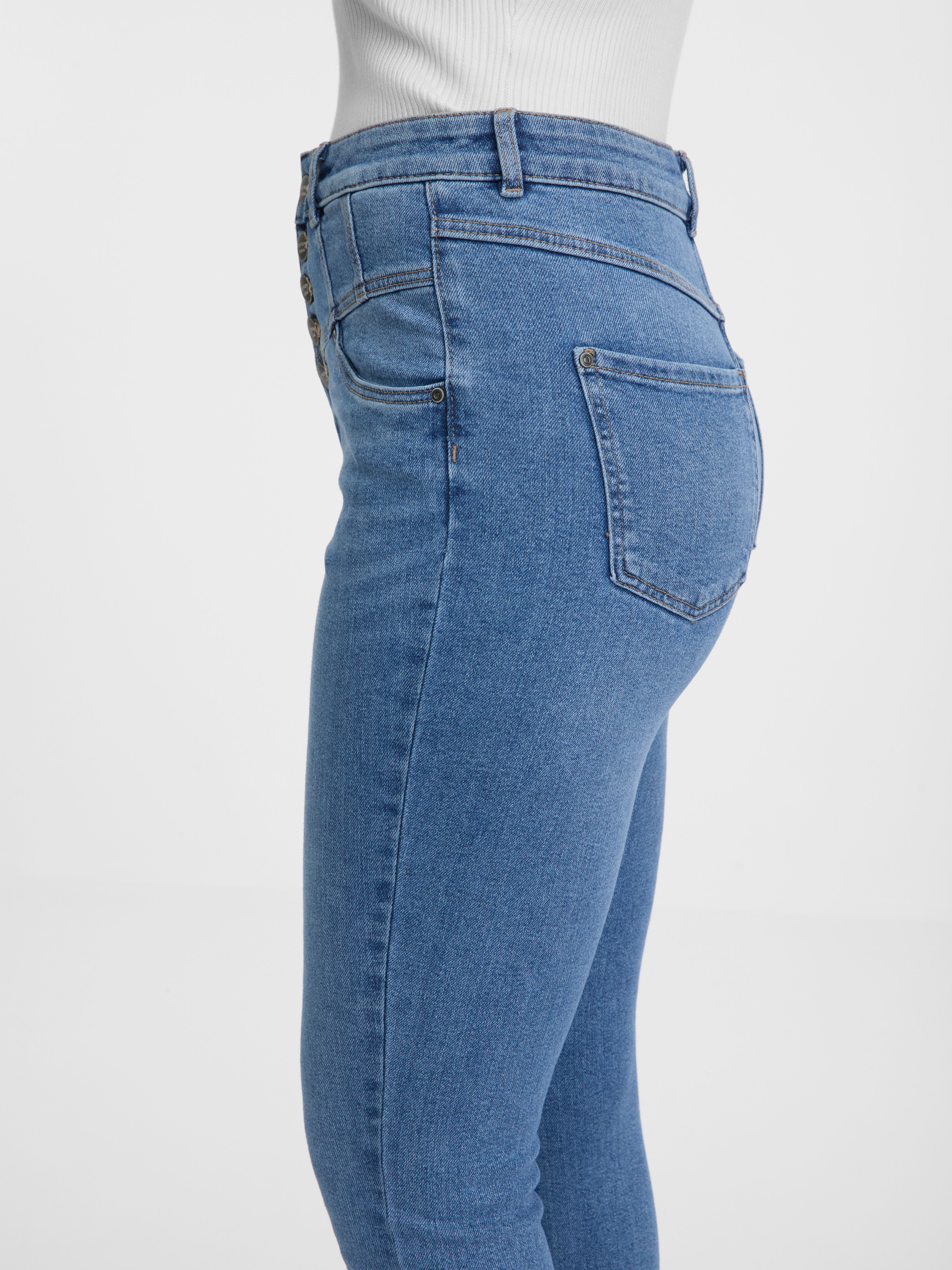 Blaue Damen Skinny Fit Jeans ORSAY