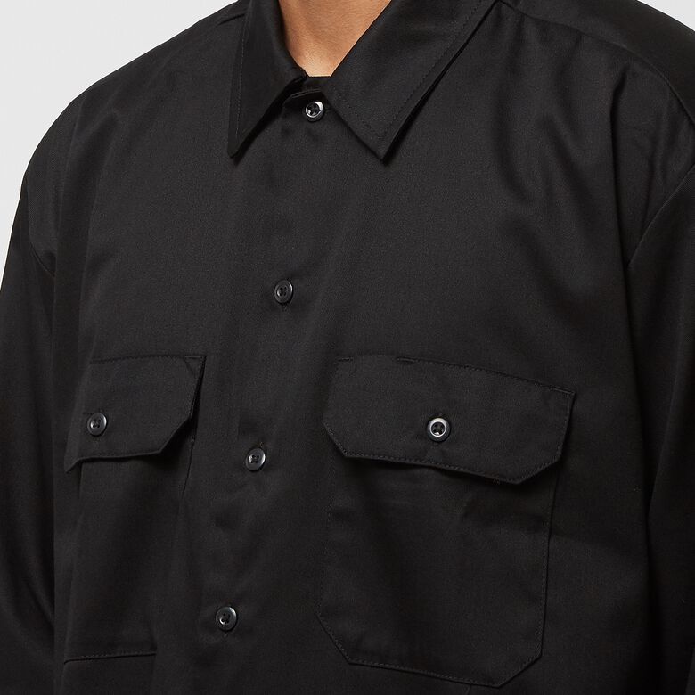 Dickies Work Shirt LS Rec Black