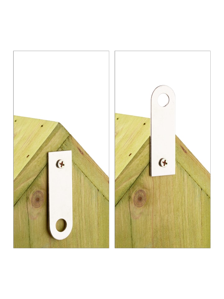 relaxdays Schmetterlingshaus in Grün - (B)18,5 x (H)25,5 x (T)12 cm günstig kaufen onesize