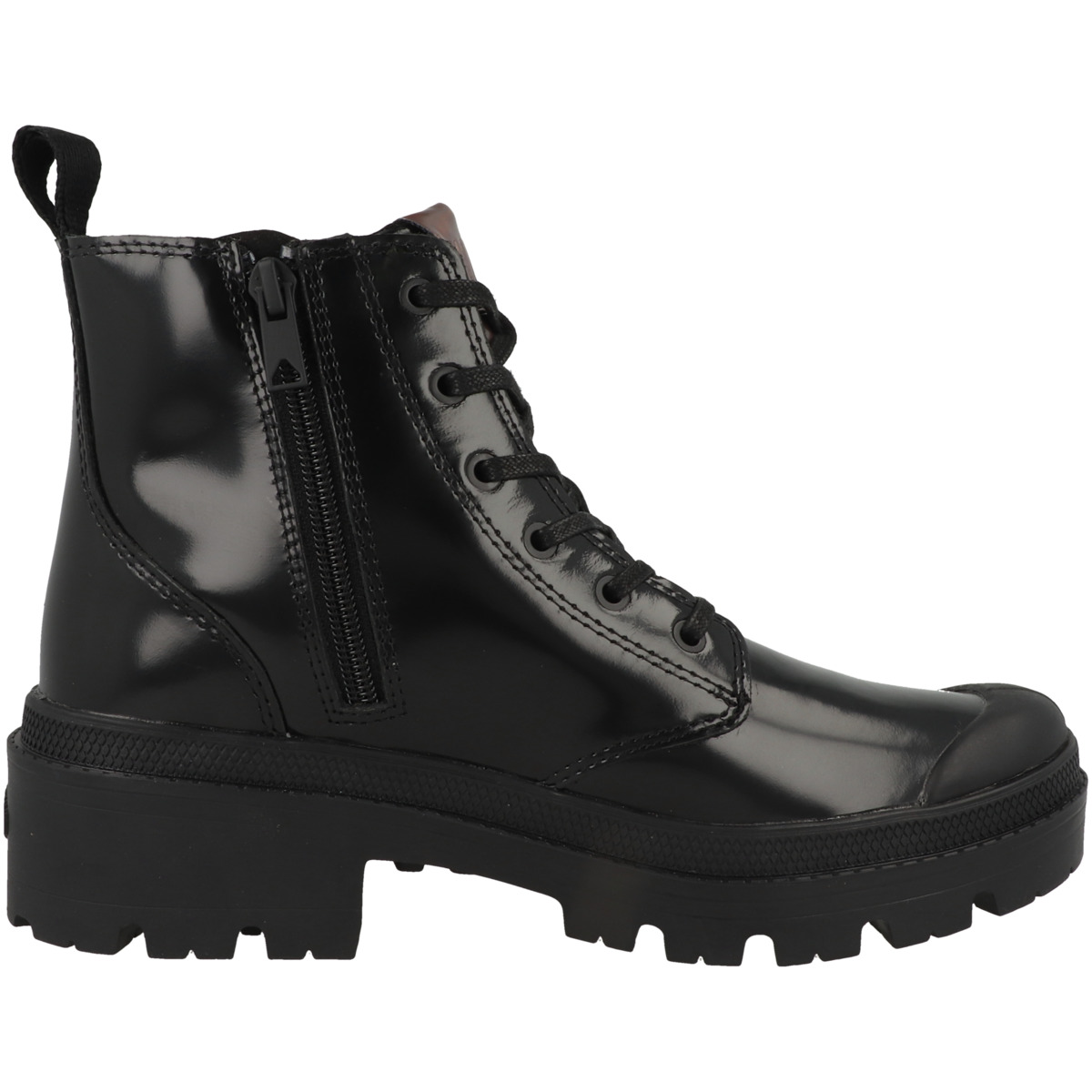 Palladium Pallabase Hi Off-1 Schnürboots schwarz