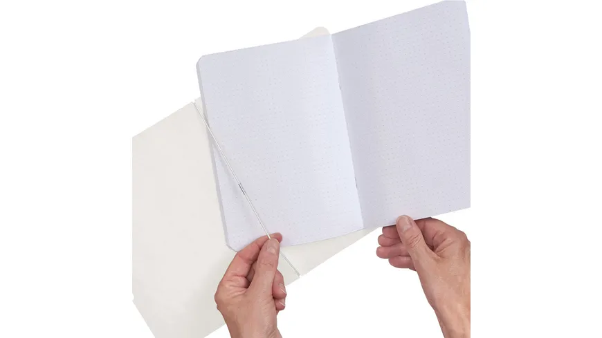 herlitz my.book flex Notizheft A5 Frozen Glam punktkariert
