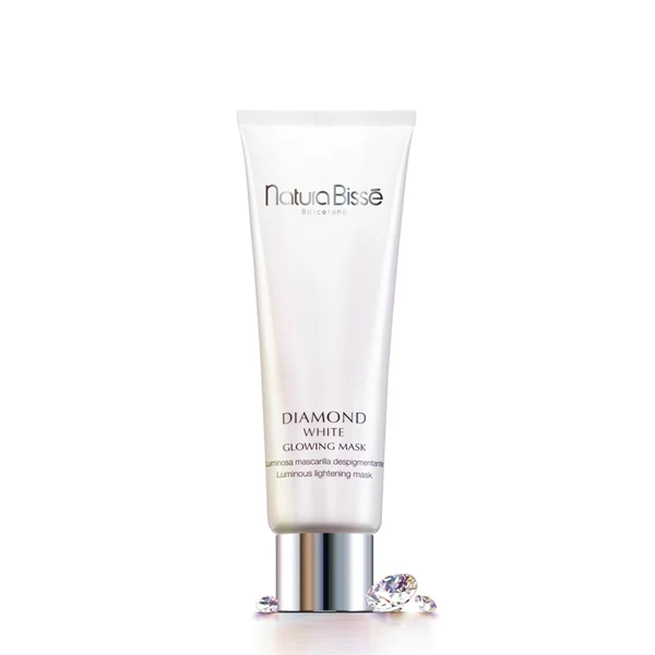 Diamond White Glowing Mask – Aufhellende Gesichtsmaske, Feuchtigkeitsspendende Gesichtsmaske, Anti-Aging-Gesichtsmaske