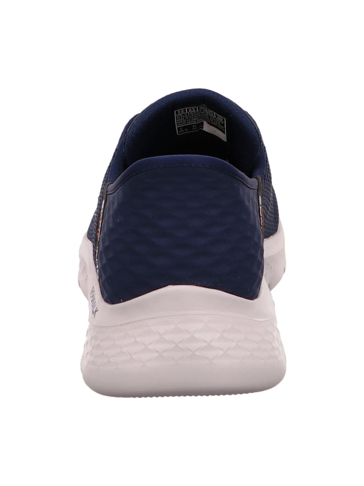 Skechers Sportliche Slipper in Blau günstig kaufen