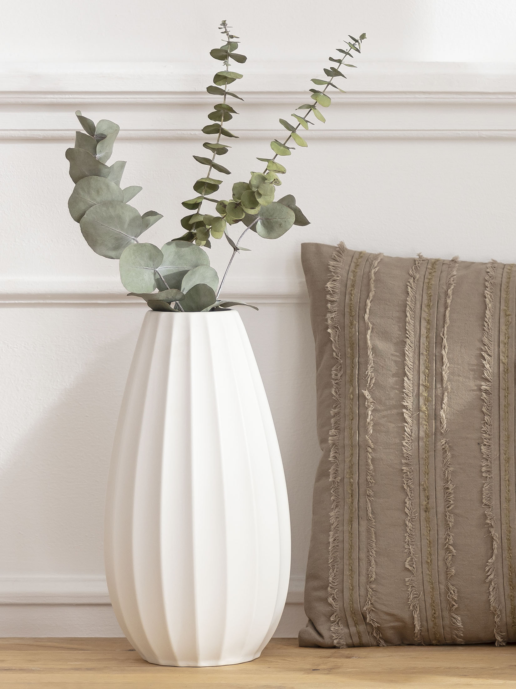 Limbica Vase, Mattweiss
