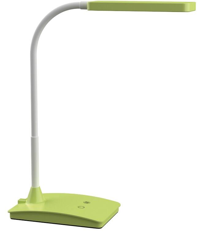 Maul MAULpearly Schreibtischlampe LED (abnehmbar) Limette Steckdose 106 x 265 x 375 mm