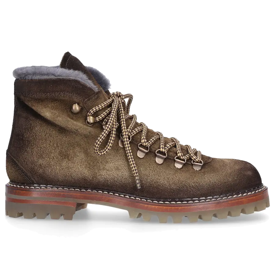 ANTONIO MAURIZI - Stiefeletten RODEO Wildleder - oliv