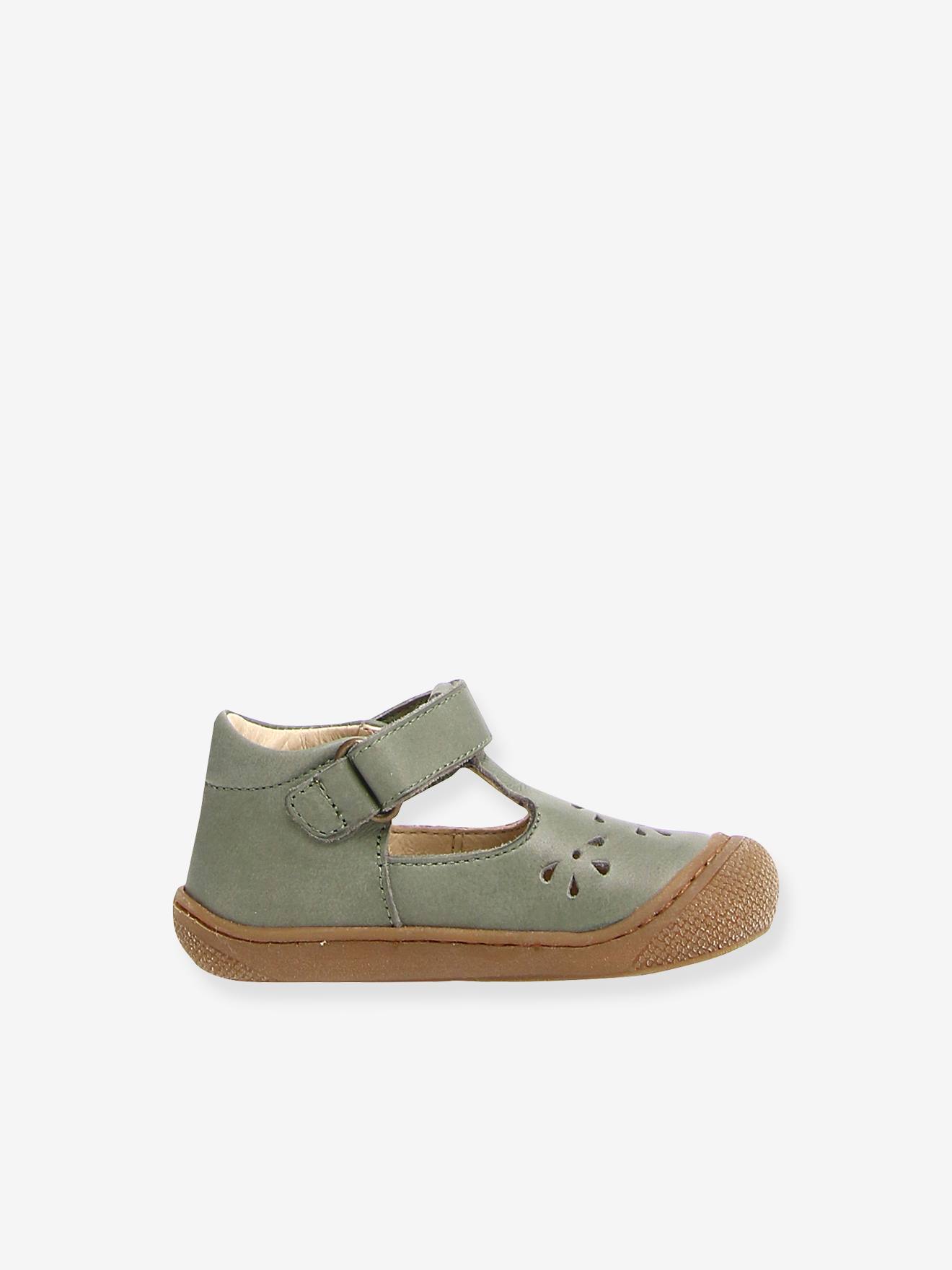 Naturino Baby Lauflern-Boots mit Schnürung Cocoon NATURINO - salbeigrün