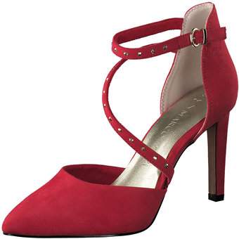 Marco Tozzi Spangenpumps in rot