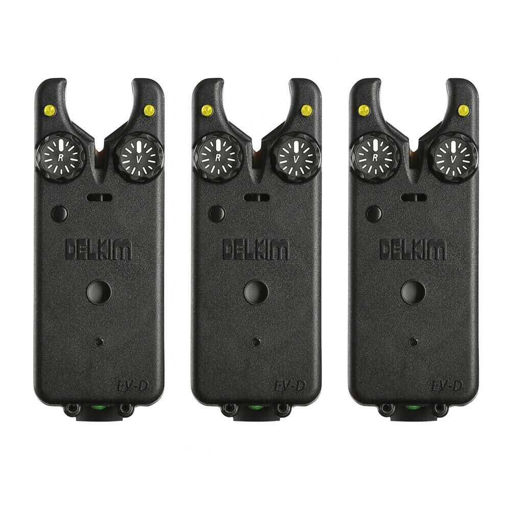 3-pack Delkim EV-D digitala gula karpbitlarm
