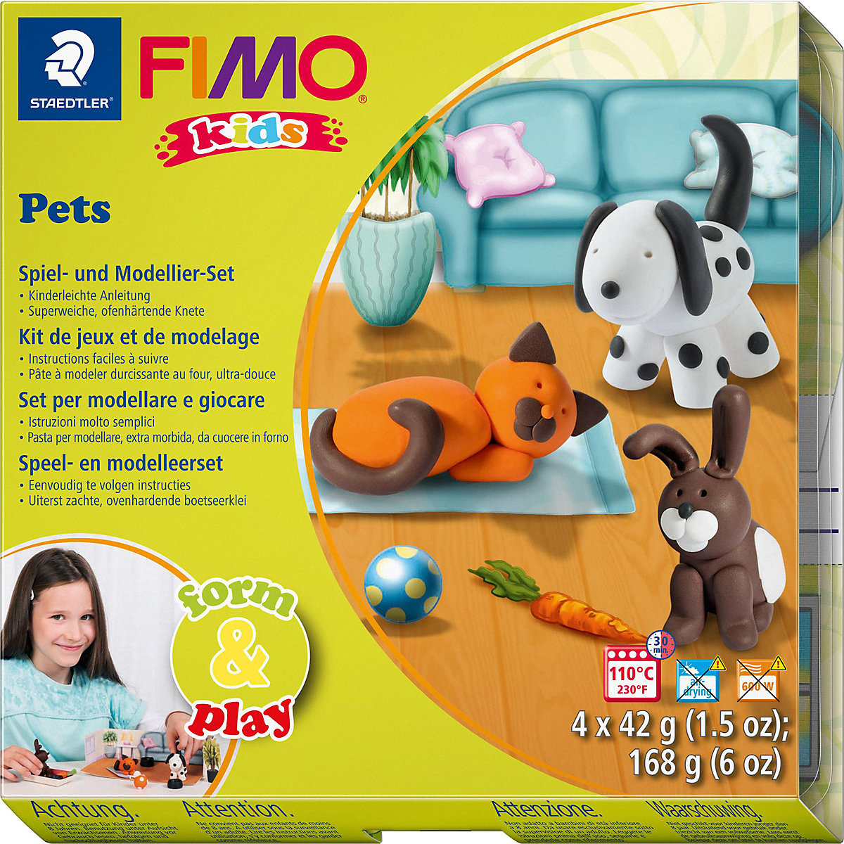FIMO kids Form & Play Pet