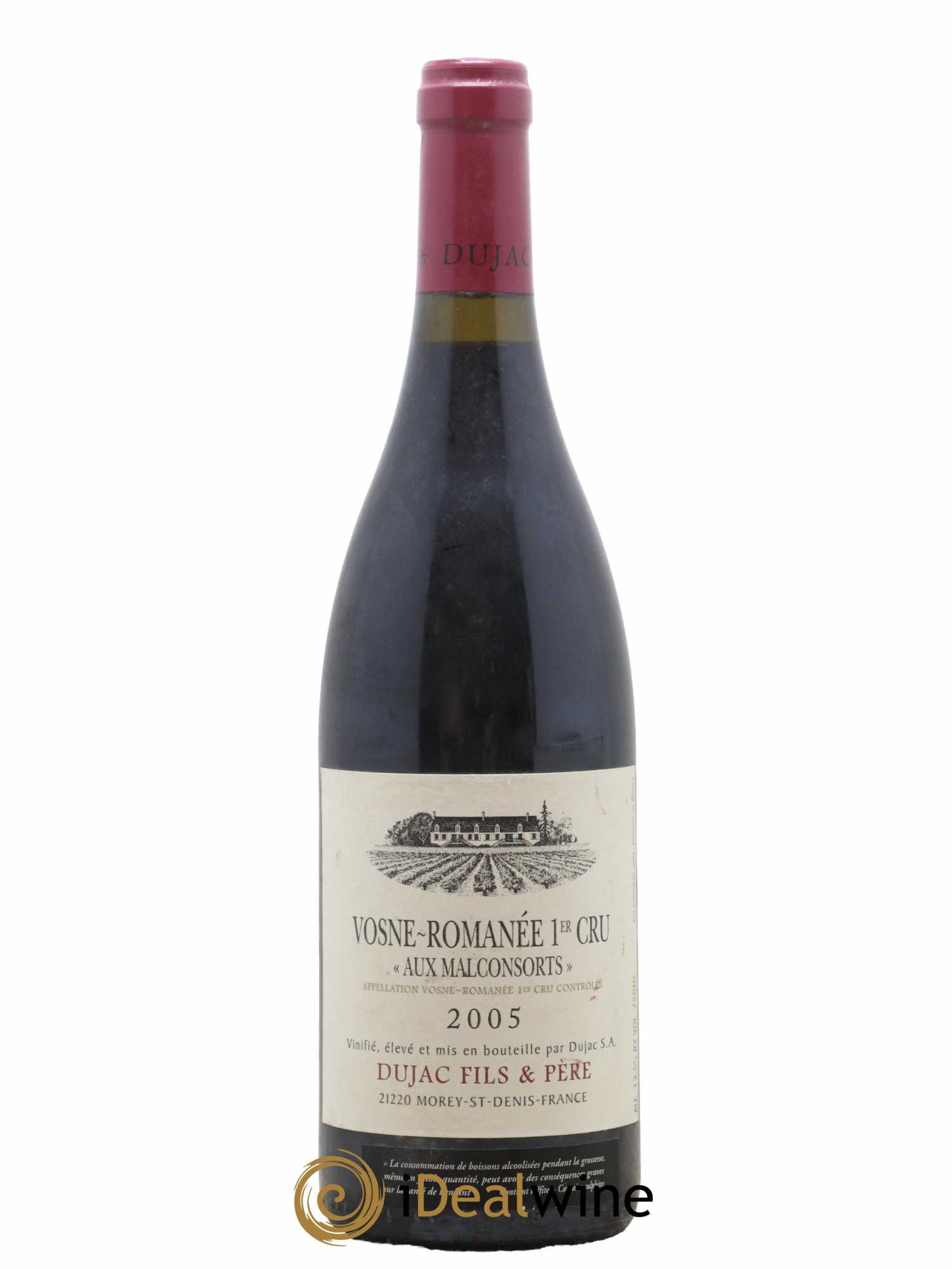 Vosne-Romanée 1er Cru Aux Malconsorts Aux Malconsorts Dujac Fils & Père 2005 - Lot de 1 Bouteille