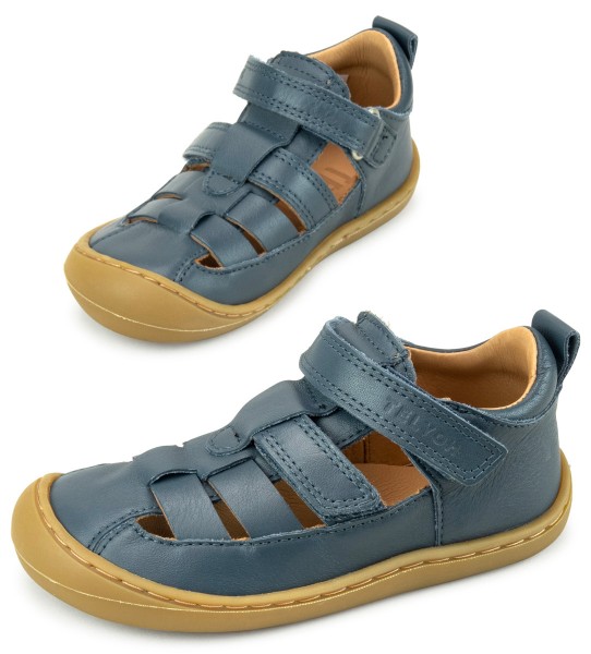 Telyoh bare ~ Leder Sandale ~ Dark Blue