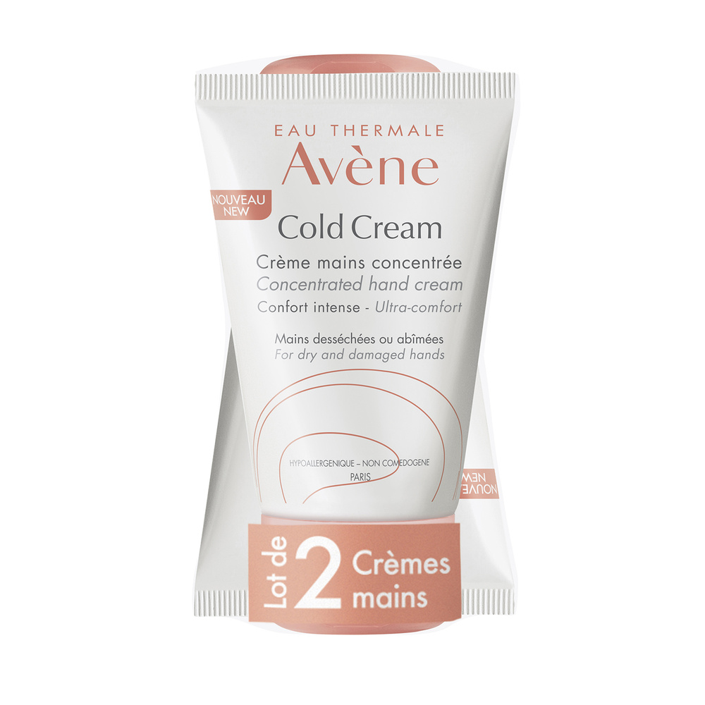 Avène Cold Cream Duo Crème mains  2x50ml Duo crème mains