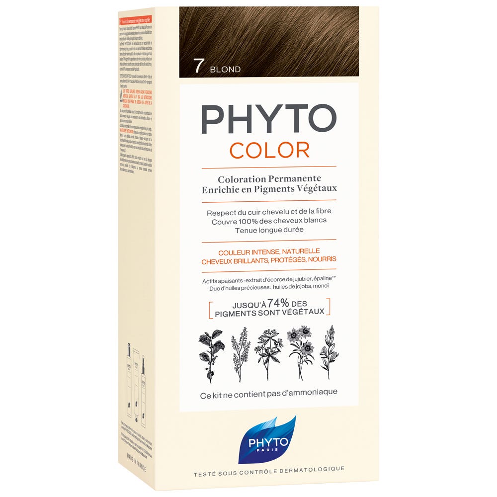 Phyto Phytocolor 7 Blond Pflanzliche Haarcoloration