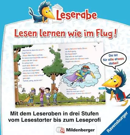 Leserabe mit Mildenberger Silbenmethode: Mein Freund, der Superheld