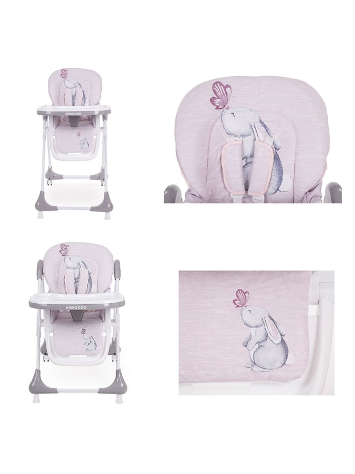 Kikkaboo Hochstuhl Sweet in rosa günstig kaufen onesize